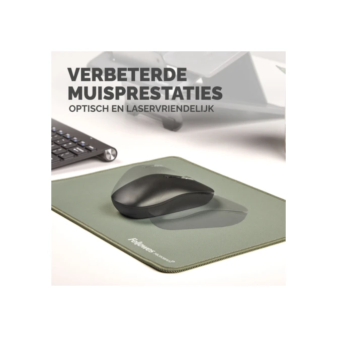 Muismat Fellowes Breyta XL saliegroen