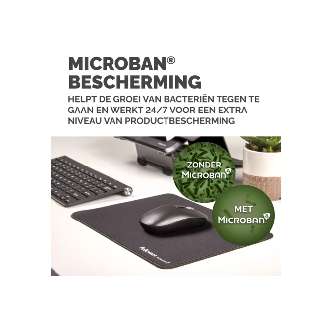 Muismat Fellowes Breyta XL zwart