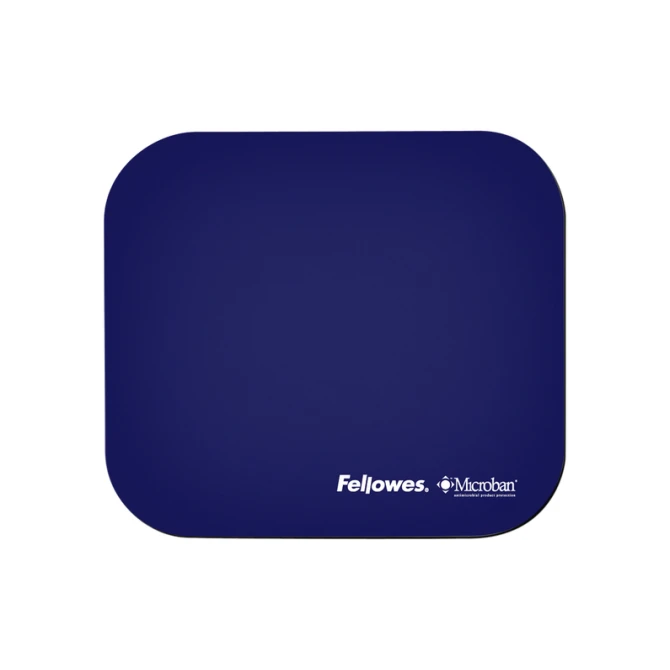Muismat Fellowes Microban antibacterieel blauw