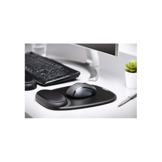 Muismat Kensington comfort gel zwart