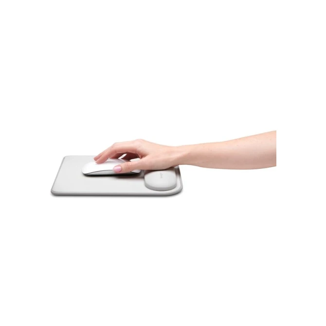 Muismat Kensington ergosoft met polssteun grijs