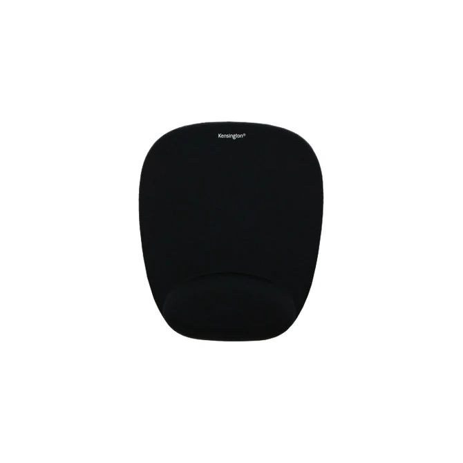 Muismat Kensington met polsondersteuning foam zwart