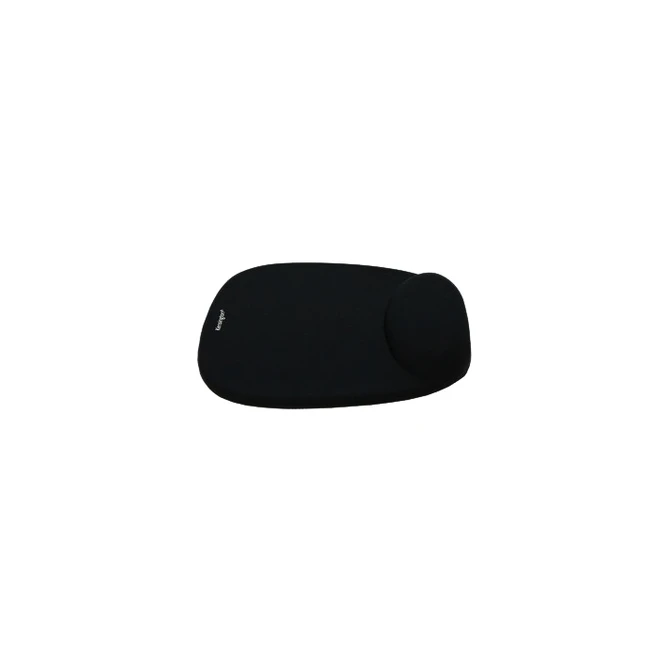 Muismat Kensington met polsondersteuning foam zwart