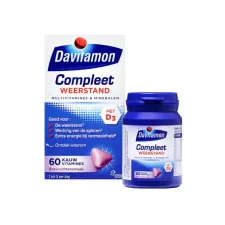 Multi-vitamine Davitamon Compleet kauwtablet bosvruchten 60 stuks