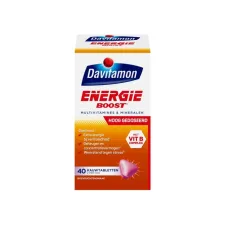 Multi-vitamine Davitamon Energie kauwtablet bosvruchten 40 stuks