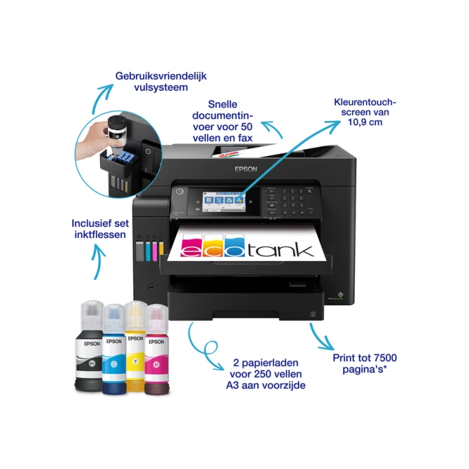 Multifunctional Inktjet Epson Ecotank ET-16605