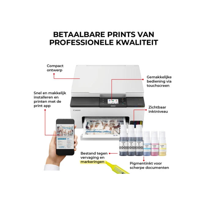Multifunctional inktjet printer Canon MAXIFY GX1050