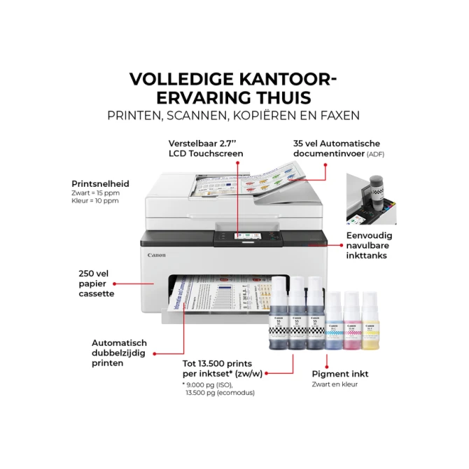 Multifunctional inktjet printer Canon MAXIFY GX2050