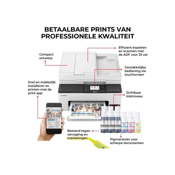 Multifunctional inktjet printer Canon MAXIFY GX2050