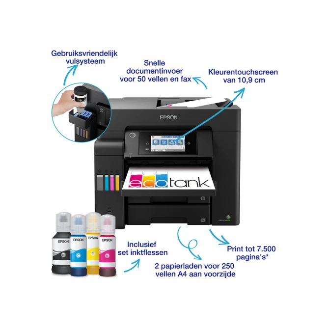 Multifunctional inktjet printer Epson Ecotank ET-5805