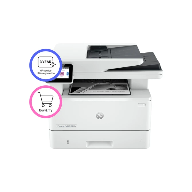 Multifunctional Laser printer HP laserjet 4102dw