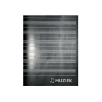Muziekschrift Qbasic 165x210 36blz 70gr zwart