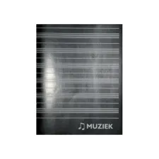 Muziekschrift Qbasic 165x210 36blz 70gr zwart