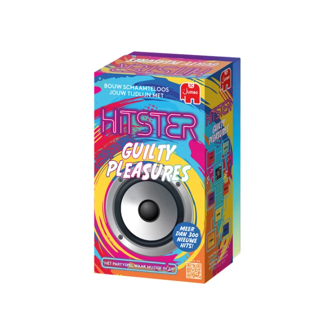 Muziekspel Hitster Guilty Pleasure 16+