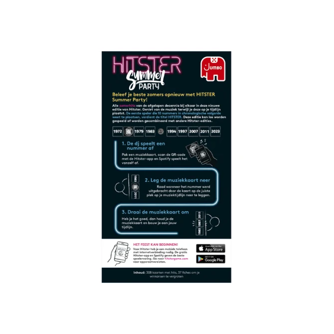 Muziekspel Hitster Summer 16+