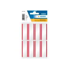 Naambadge etiket HERMA 1902 54x19mm wit rood