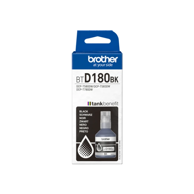 Navulinkt Brother BT-D180BK zwart