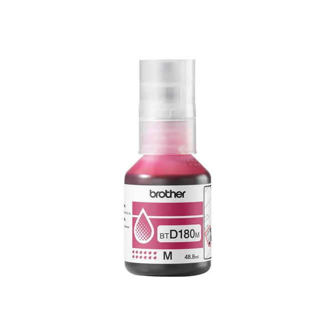 Navulinkt Brother BT-D180M rood