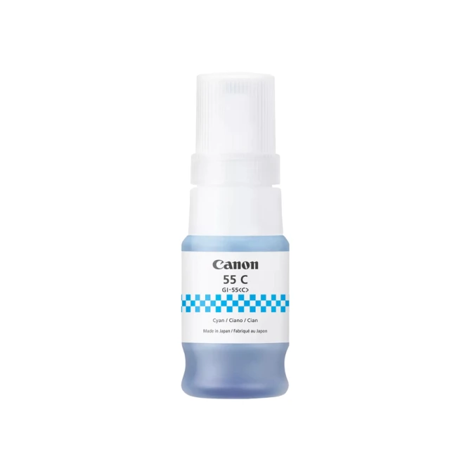 Navulinkt Canon GI-55 blauw