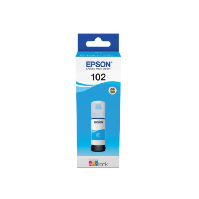 Navulinkt Epson 102 T03R2 blauw