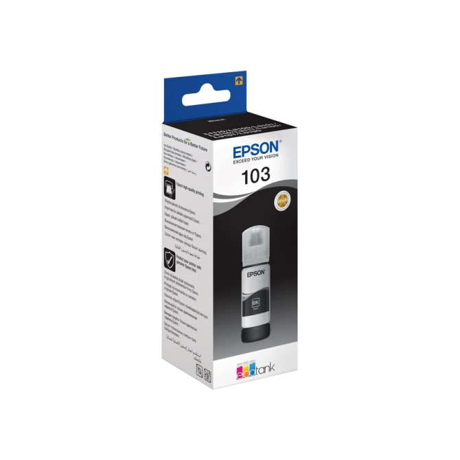 Navulinkt Epson 103 T00S14A zwart