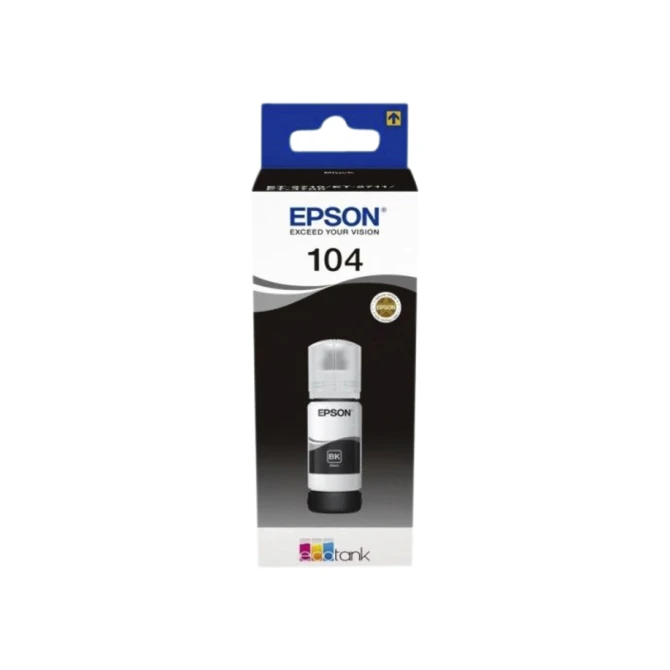 Navulinkt Epson 104 T00P140 zwart