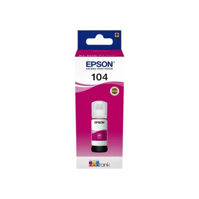 Navulinkt Epson 104 T00P340 rood