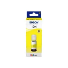 Navulinkt Epson 104 T00P440 geel