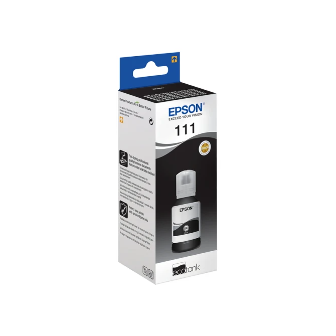 Navulinkt Epson 111 T03M zwart