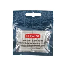 Navulling Derwent gum op batterijen 30 stuks wit Navulling Derwent gum op batterijen 30 stuks wit