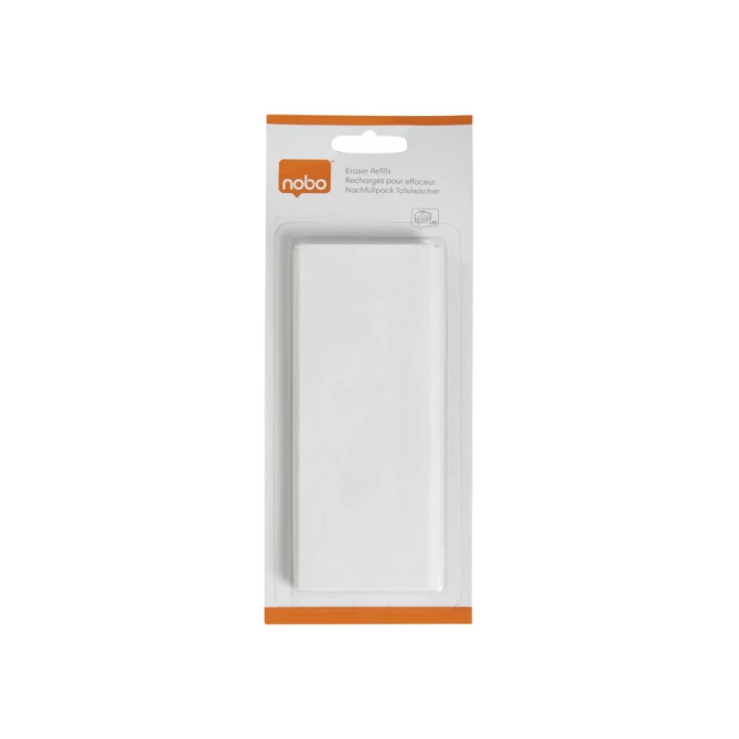 Navulling Nobo voor magnetische whiteboardwisser blauw