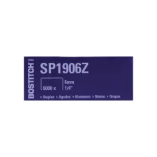 Nieten Bostitch SP1906Z staal 6mm rechte rug 5000 stuks