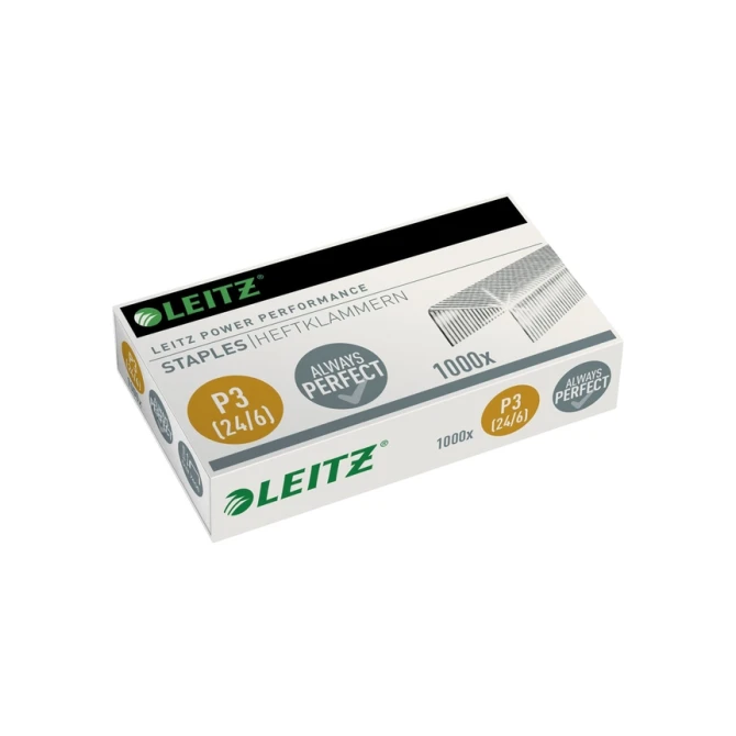 Nieten Leitz 24/6 verzinkt 1000 stuks