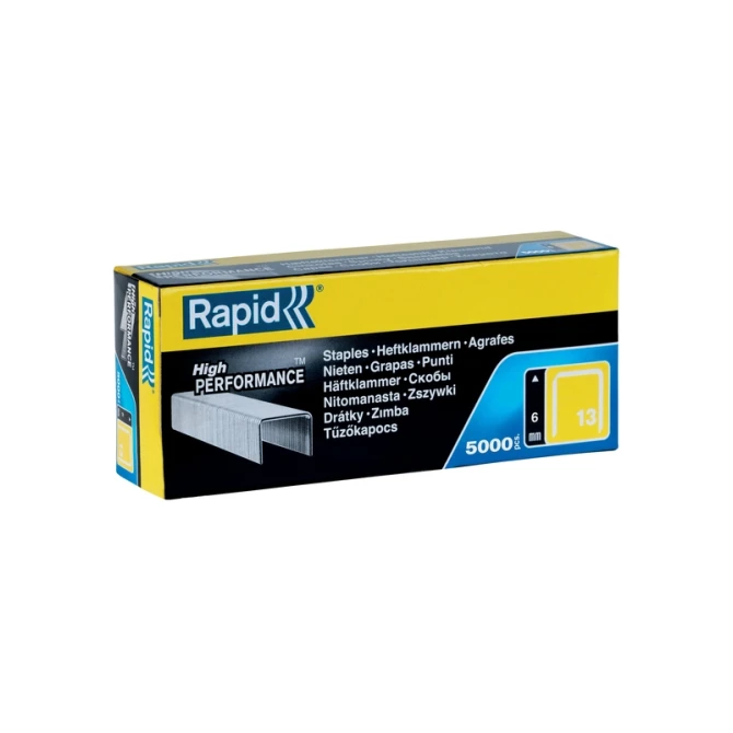 Nieten Rapid 13/6 gegalvaniseerd standaard 5000 stuks