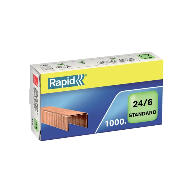 Nieten Rapid 24/6 verkoperd standaard 1000 stuks