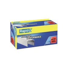 Nieten Rapid 24/8+ gegalvaniseerd super strong 5000 stuks Nieten Rapid 24/8+ gegalvaniseerd super strong 5000 stuks