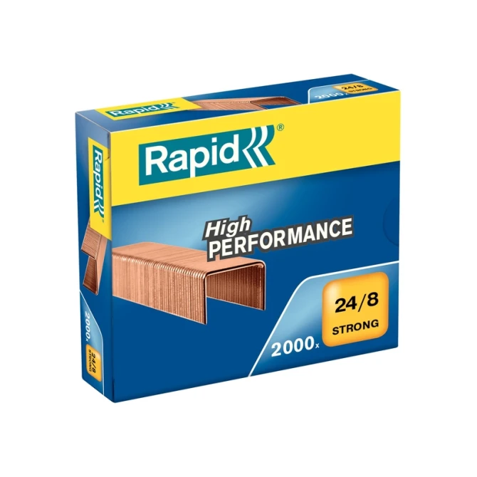 Nieten Rapid 24/8 verkoperd strong 2000 stuks