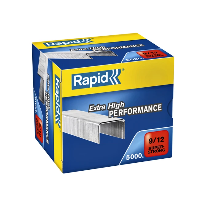 Nieten Rapid 9/12 gegalvaniseerd super strong 5000 stuks