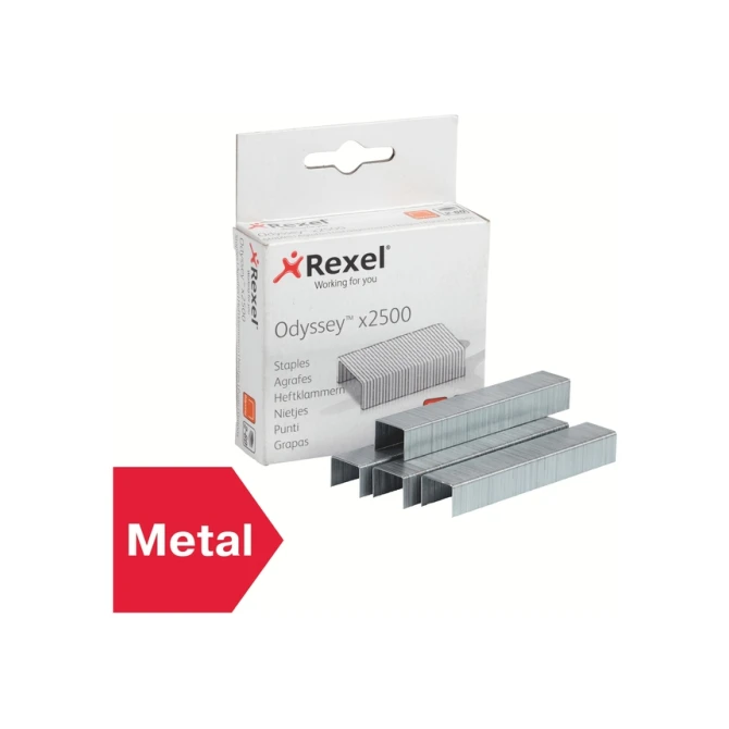 Nieten Rexel Odyssey verzinkt 2500 stuks