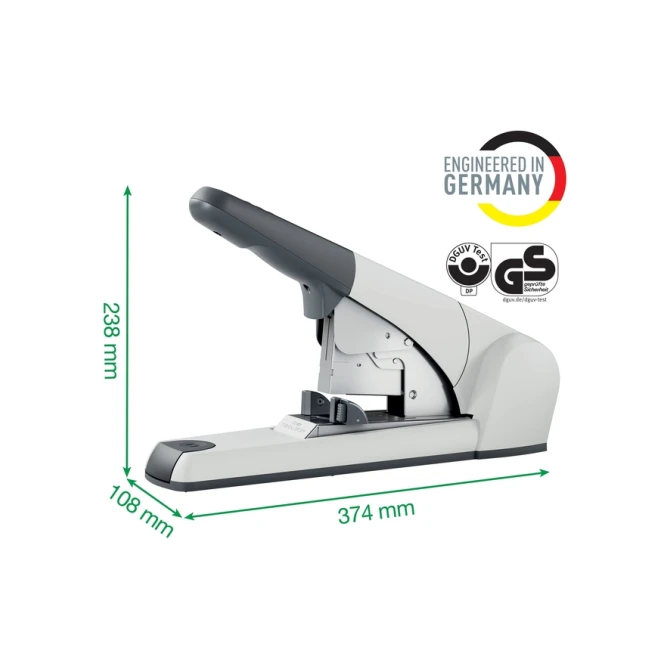 Nietmachine Leitz Heavy Duty Flat Clinch 120 vel zilver
