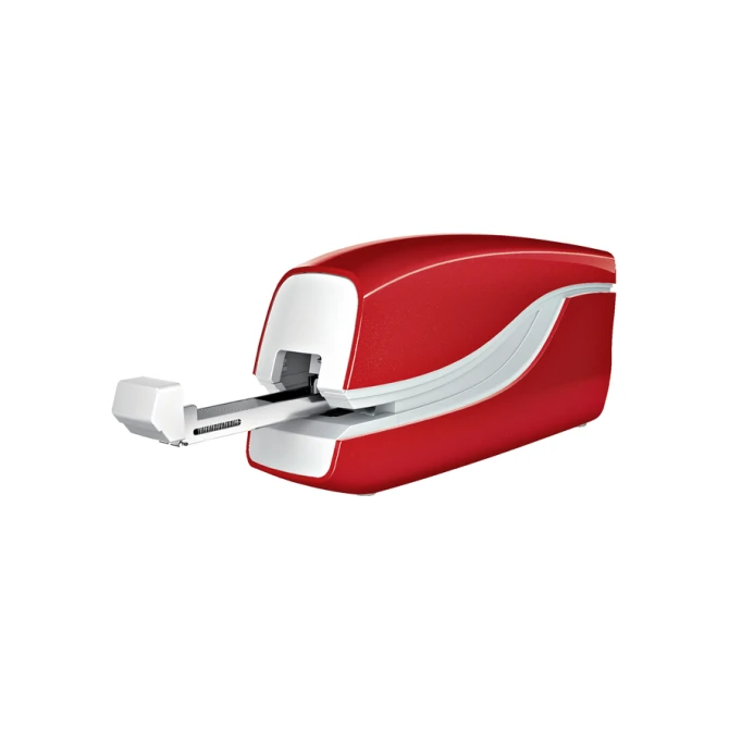 Nietmachine Leitz NeXXt WOW contactloos elektrisch 10 vel rood Nietmachine Leitz NeXXt WOW contactloos elektrisch 10 vel rood
