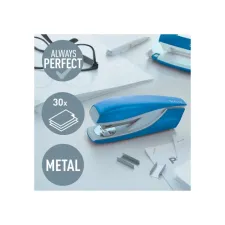 Nietmachine Leitz NeXXt Wow metaal 30 vel blauw