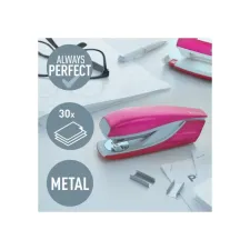 Nietmachine Leitz NeXXt Wow metaal 30 vel roze