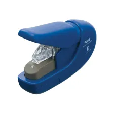 Nietmachine Plus nieten zonder nietjes blauw Nietmachine Plus nieten zonder nietjes blauw