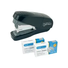 Nietmachine Rapesco Germ-Savvy Less Effort Eco antibacterieel zwart Nietmachine Rapesco Germ-Savvy Less Effort Eco antibacterieel zwart