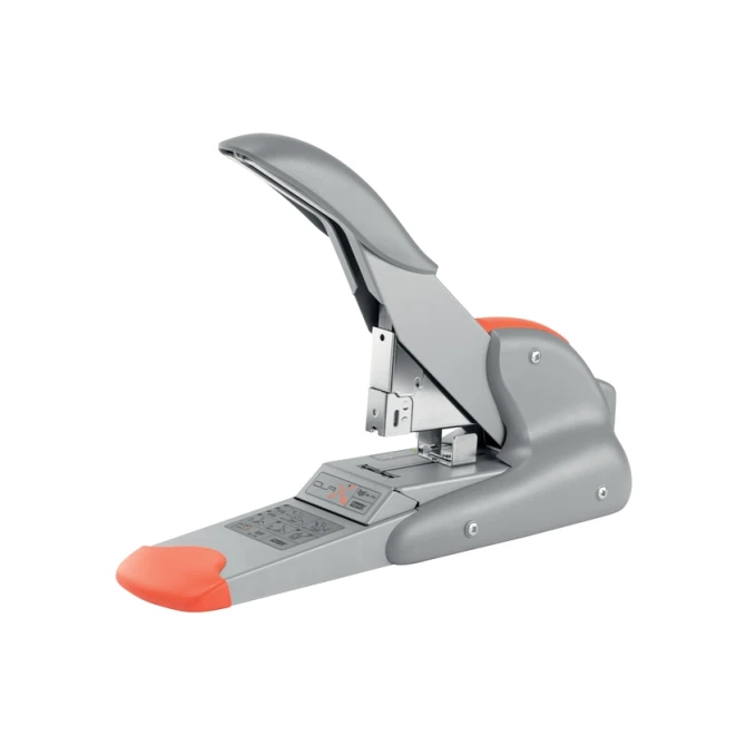 Nietmachine Rapid Supreme duax heavy duty 170 vel zilver/oranje