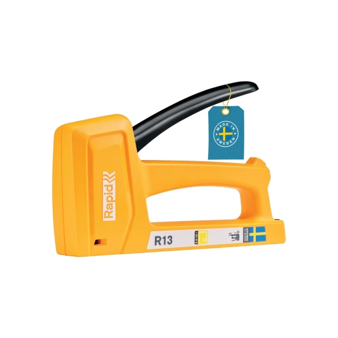 Nietpistool Rapid R13 13/4-10 ABS geel blister