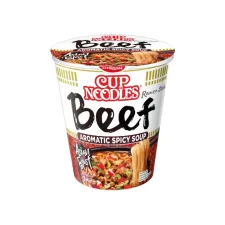 Noodles Nissin 5 spices beef cup