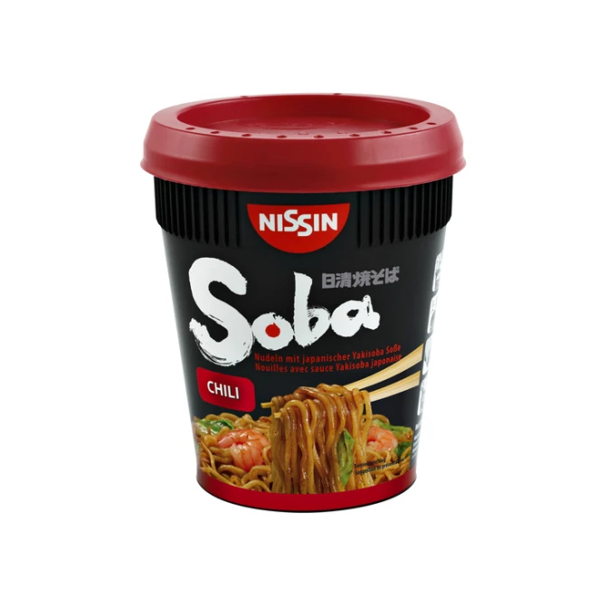 Noodles Nissin Soba chili cup