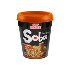 Noodles Nissin Soba sukiyaki beef cup